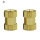 thermo-injection copper nut copper knurled insert copper
